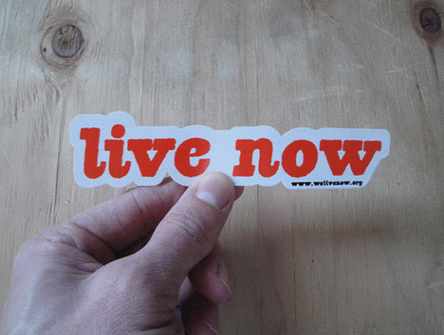 Live Now Stickers